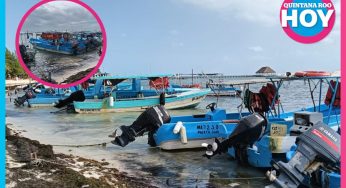 Suspenden la navegación a embarcaciones menores en Quintana Roo