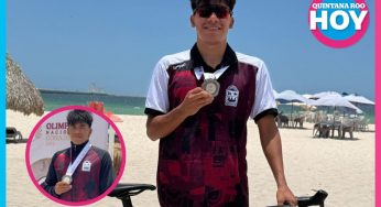 Emiliano Díaz sube al pódium nacional con medalla de plata