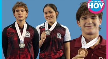 Nadadores de Q. Roo ganan primeras medallas en Olimpiada Nacional