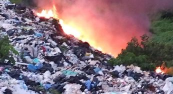 Se reporta un nuevo incendio en el basurero municipal de OPB