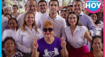 Jornada de donación en Cancún beneficia a adultos mayores del distrito 6