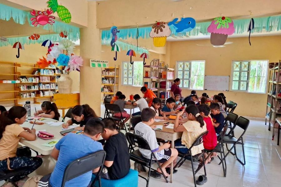 Tulum impulsa verano activo con deporte, arte y lectura para la niñez