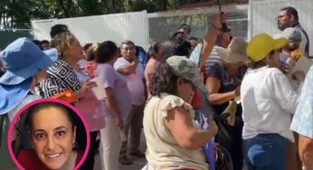 Residentes de la Colosio denuncian ante Sheinbaum despojos de predios