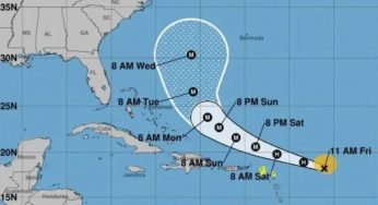 “Erin”, primer huracán de la temporada en el Atlántico