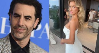 Sacha Baron Cohen aparece en Ibiza con modelo de OnlyFans