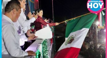 Puerto Morelos celebra el 215° Aniversario del Grito de Independencia