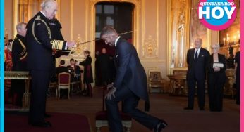 David Beckham es nombrado caballero por el rey Carlos III