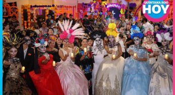 Puerto Morelos honra a sus ancestros con el “Janal Pixan 2025, Mar de Almas”