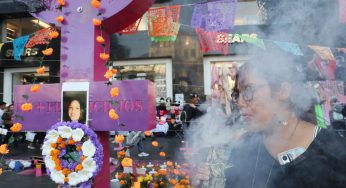 Recuerdan colectivos a víctimas de feminicidios y desaparecidos en México en Día de Muertos