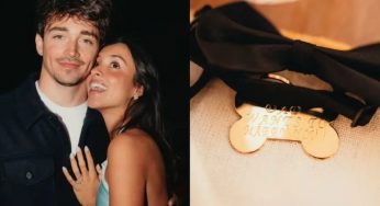 Charles Leclerc le pide matrimonio a Alexandra Saint Mleux”