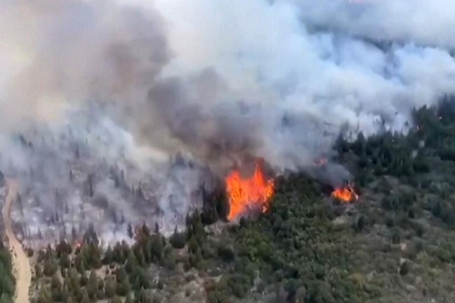 Intervienen el Parque Nacional Los Alerces por incendio masivo