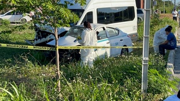 Choque en Punta Maroma