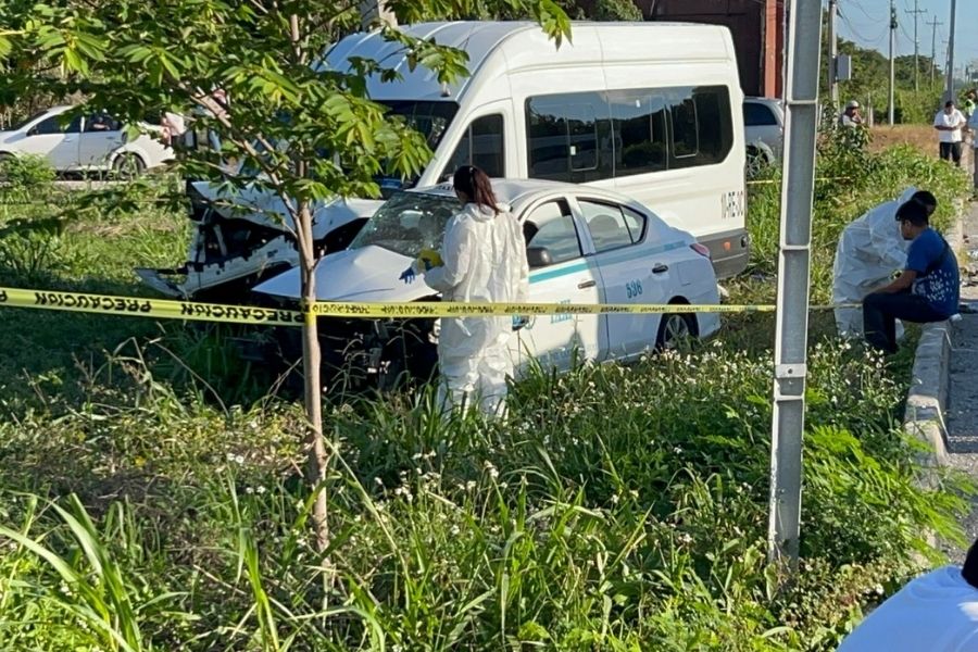 Choque en Punta Maroma
