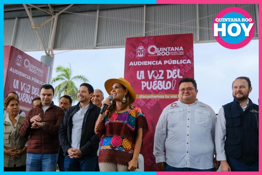 Mara Lezama atiende a mas de mil cozumeleños en “La Voz del Pueblo”