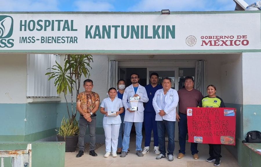Impulsan pruebas gratuitas de VIH y hepatitis para la población en Kantunilkín