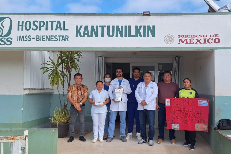 Impulsan pruebas gratuitas de VIH y hepatitis para la población en Kantunilkín