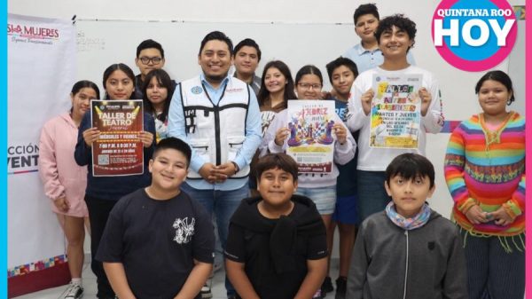 Gobierno de Isla Mujeres impulsa talleres gratuitos para jóvenes 