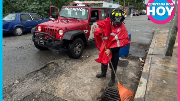 Operativo Tormenta en Playa del Carmen
