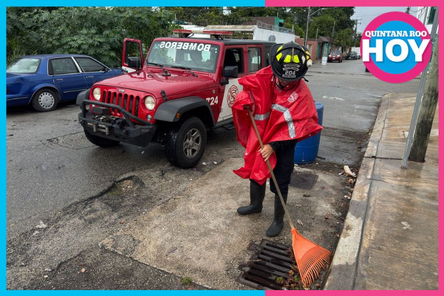 Operativo Tormenta en Playa del Carmen