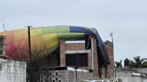 Desplome de globo aerostático en Edomex por mal clima
