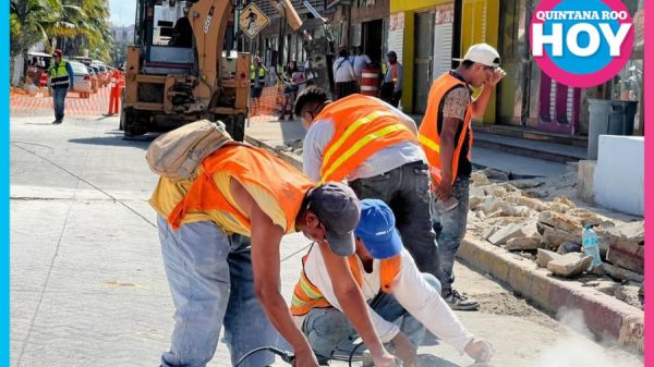 Reanudan segunda etapa de remodelación del malecón Rueda Medina