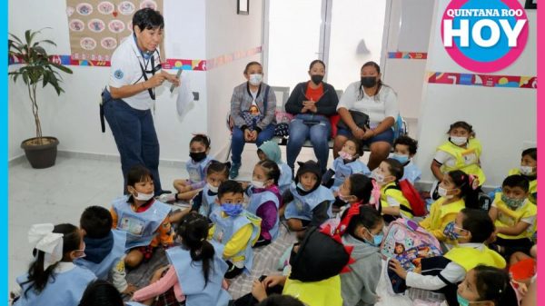 Pequeños del Kínde Tlaloc visitan Centro de Bienestar Animal