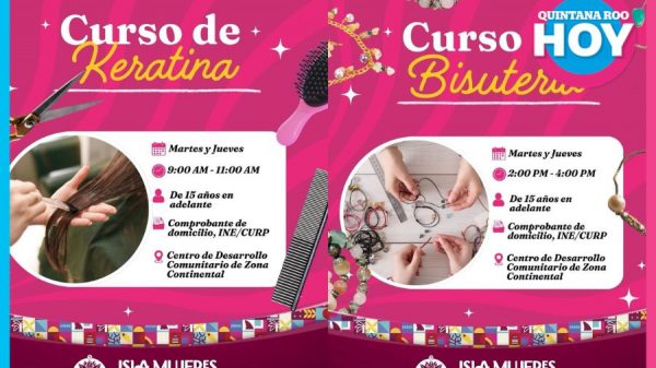 Isla Mujeres abre cursos de capacitación para impulsar el autoempleo femenino