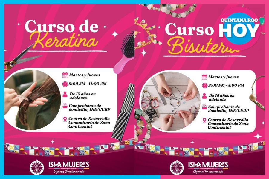 Isla Mujeres abre cursos de capacitación para impulsar el autoempleo femenino