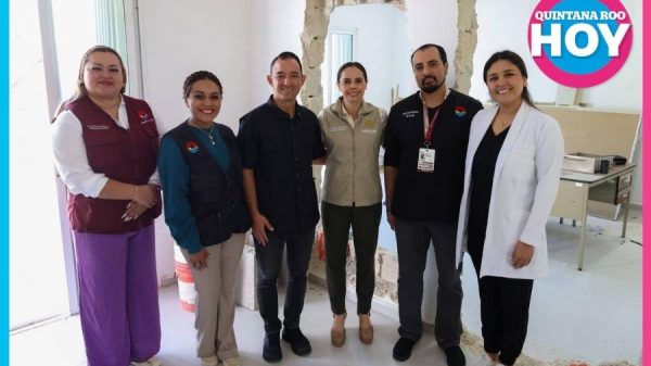 Supervisan avances de la Unidad Médica Municipal de Bonfil