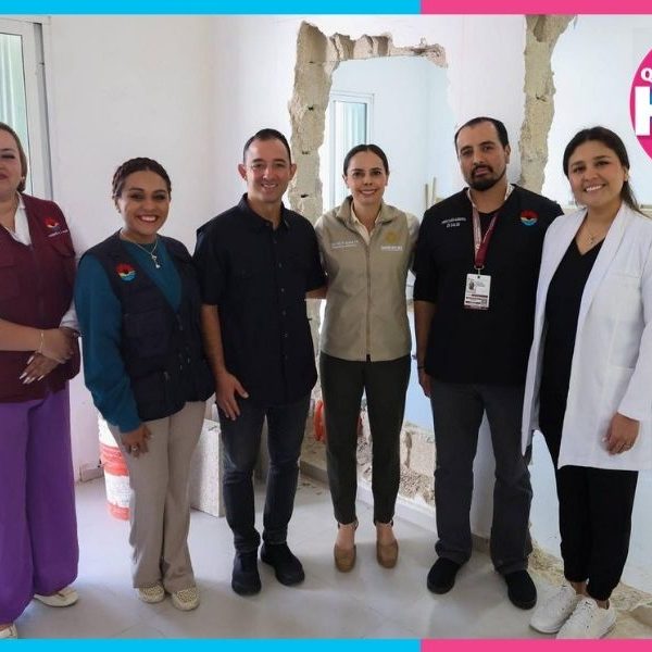 Supervisan avances de la Unidad Médica Municipal de Bonfil