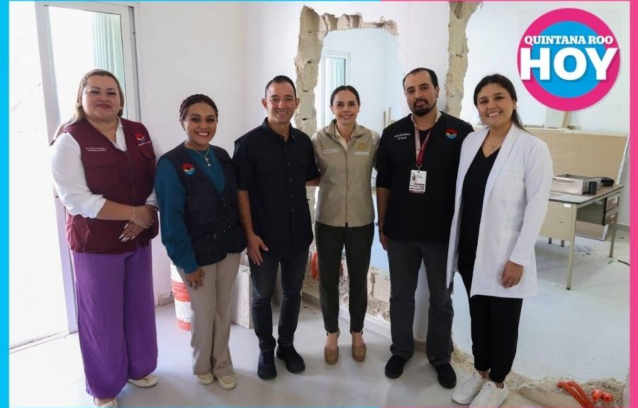 Supervisan avances de la Unidad Médica Municipal de Bonfil