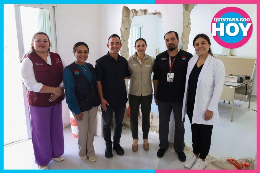 Supervisan avances de la Unidad Médica Municipal de Bonfil