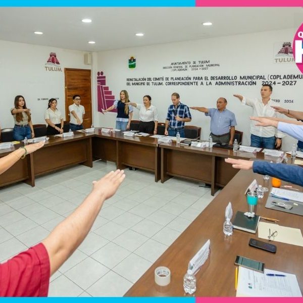 Reinstalan el COPLADEMUN en Tulum