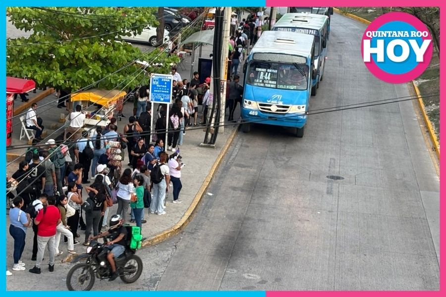 El vía crucis que le roba 3 horas de vida al día a los ciudadanos de Cancún