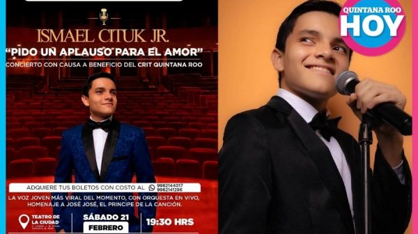 Ismael Cituk Jr. debuta en el Teatro de la Ciudad con causa solidaria