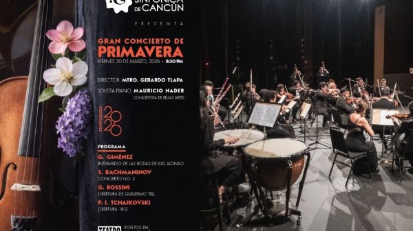 Orquesta Sinfónica de Cancún presenta Concierto de Primavera