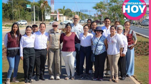 Cancún refuerza la movilidad con nuevos cruces peatonales seguros