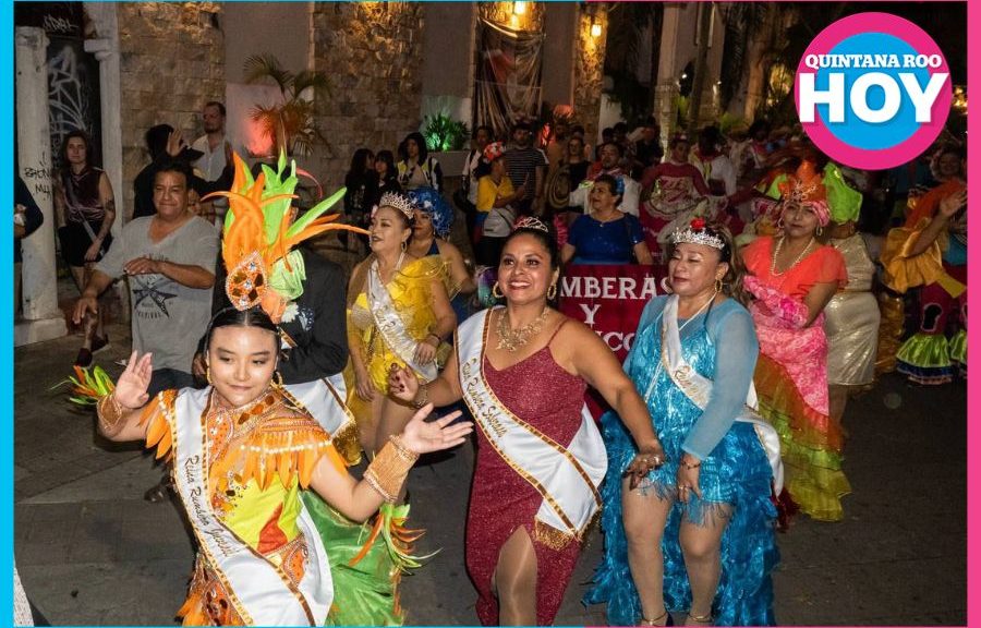 Desfile y quema del mal humor inauguran el Carnaval Cancún 2026