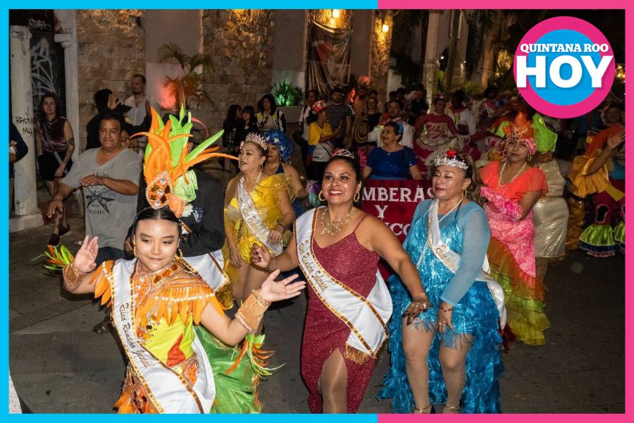 Desfile y quema del mal humor inauguran el Carnaval Cancún 2026