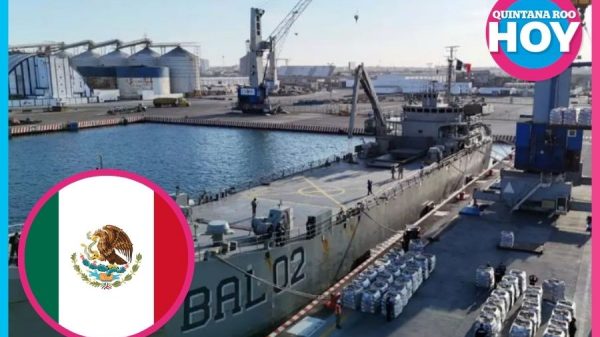 Arriban a Cuba buques mexicanos con ayuda humanitaria