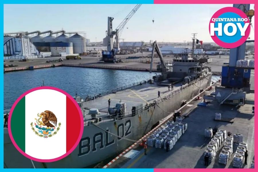 Arriban a Cuba buques mexicanos con ayuda humanitaria