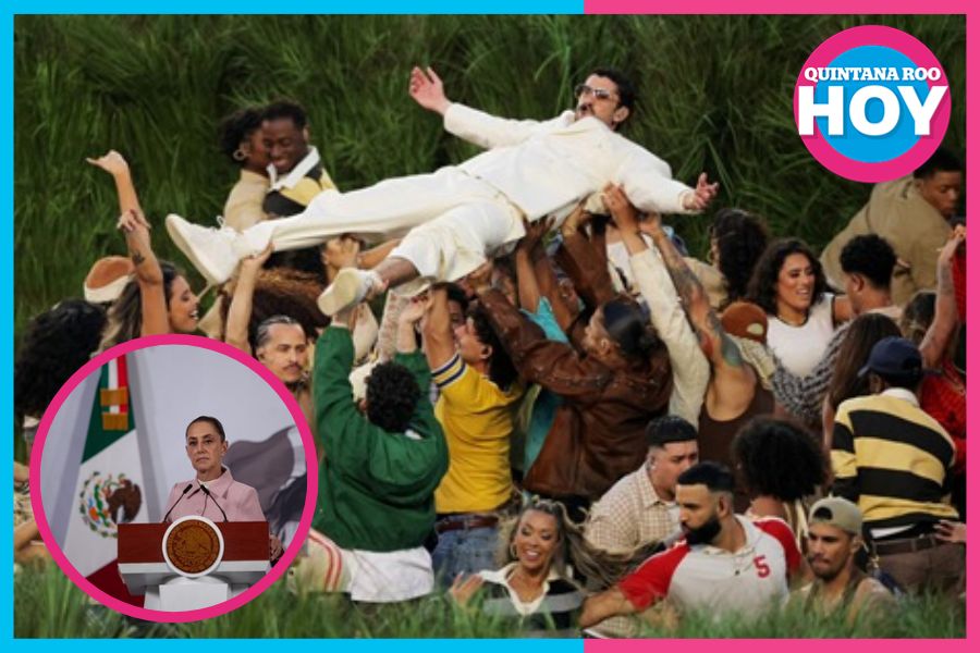 Sheinbaum celebra show de Bad Bunny en el Super Bowl