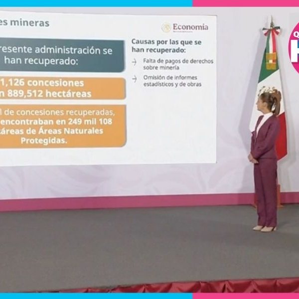 4T recupera 1,126 concesiones mineras; son casi 890 mil hectáreas