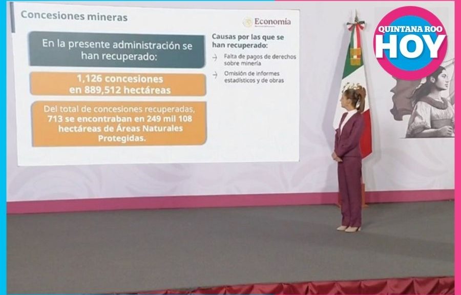 4T recupera 1,126 concesiones mineras; son casi 890 mil hectáreas