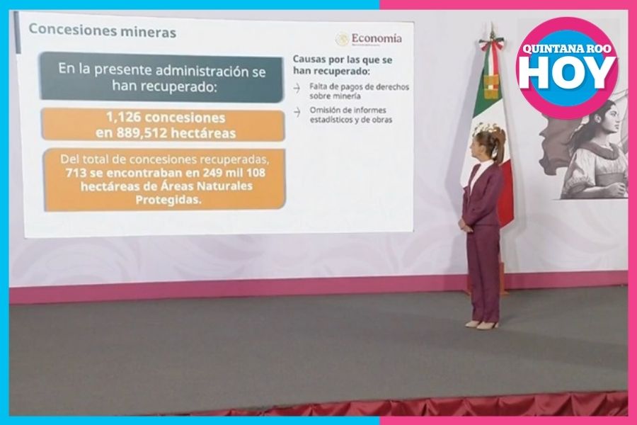 4T recupera 1,126 concesiones mineras; son casi 890 mil hectáreas