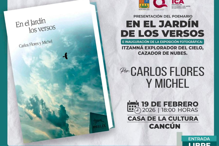 Velada de poesía y fotografía en Casa de la Cultura Cancún