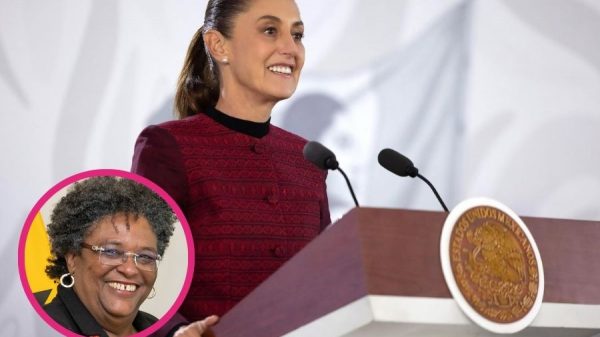 Sheinbaum felicita a Mia Mottley por triunfo en Barbados
