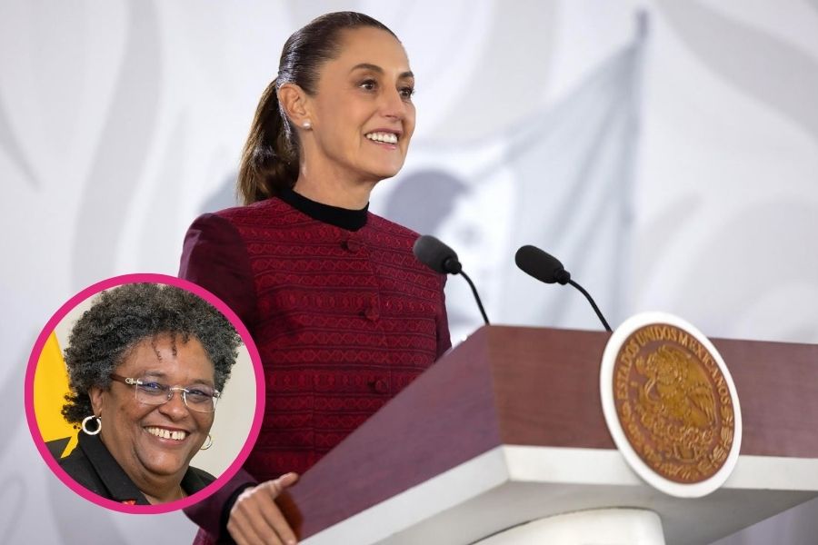 Sheinbaum felicita a Mia Mottley por triunfo en Barbados