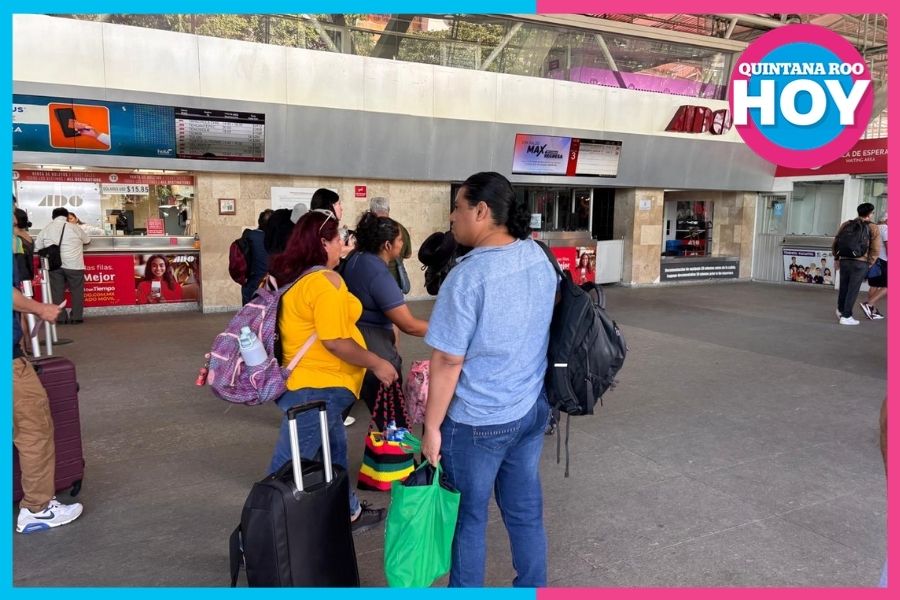 Carnaval impulsa ligero repunte de viajeros en la Terminal de Autobuses