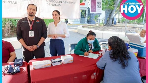 Refuerzan vacunación contra el sarampión en Cancún durante febrero
